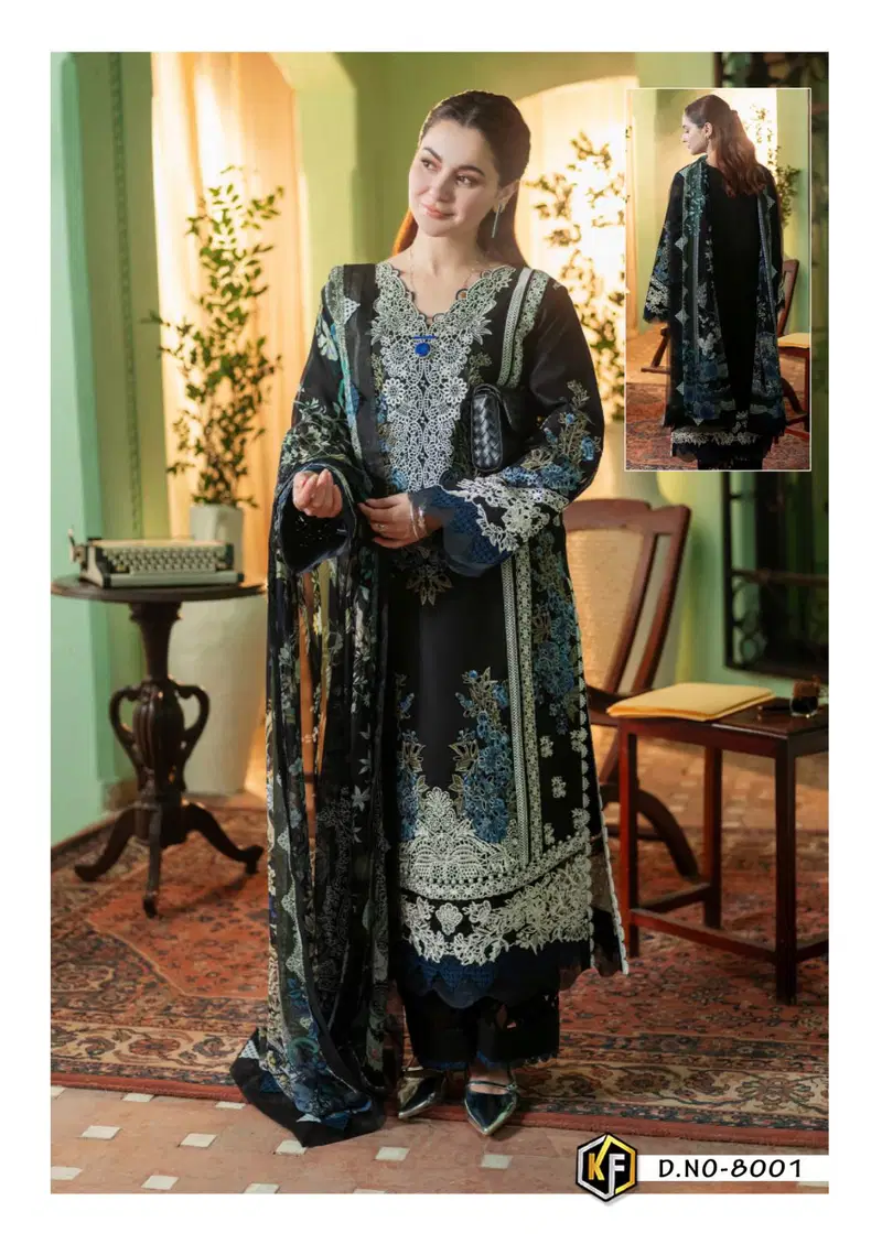 Soha Nazir Vol 8 By Keval Printed Cotton Pakistani Dress Material Order In India